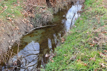 Water channel used for irrigation