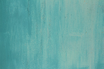 Fototapeta na wymiar turquoise painted brush background