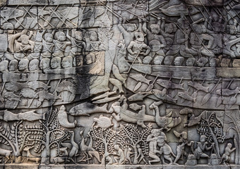 Angkor Wat is a temple complex in Siem Reap, Cambodia.