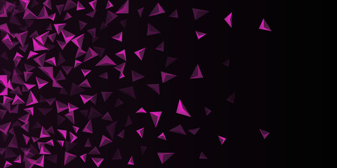 Abstract composition of  triangle.