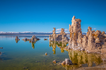 Mono Lake with its amazing Tufa towers - travel photography