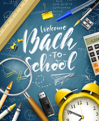 Back to school campaign concept