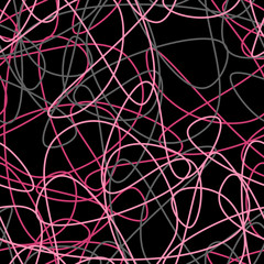 Seamless patterns with scribbles