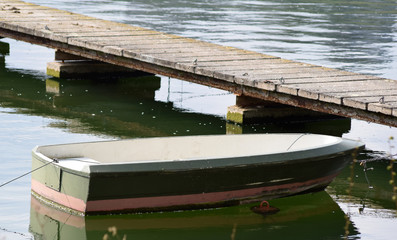 Boot am Steg