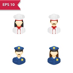 Professional, pixel-aligned icons in realistic colors.