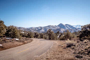 Beautiful Inyo National Forest in the Sierra Nevada - travel photography