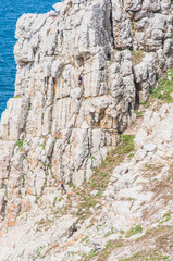 Pointe de Pen-hir sur la presqu'île de Crozon à Camaret-sur-mer