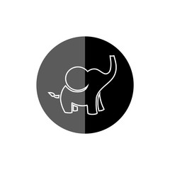 Elephant icon or logo