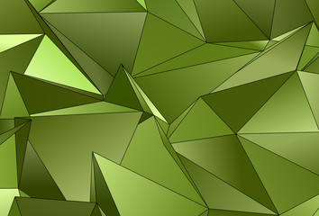 3d Triangles, abstract  background. Design wallpaper.