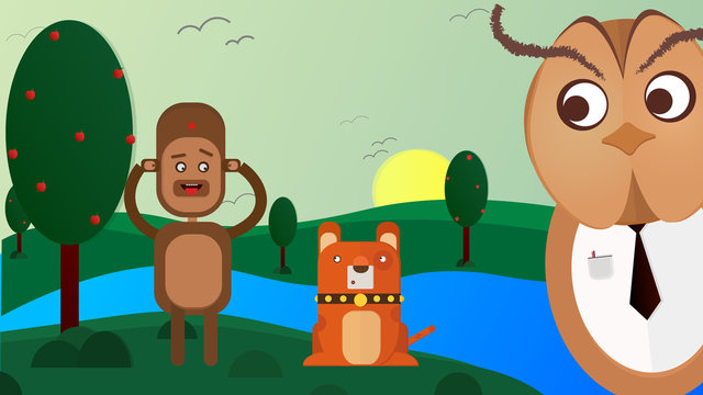 Funny forest