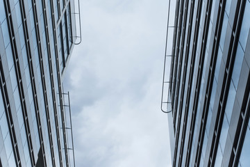 Scyscrappers against the sky