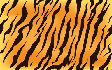 Print stripe animals jungle tiger fur texture pattern seamless repeating orange yellow black