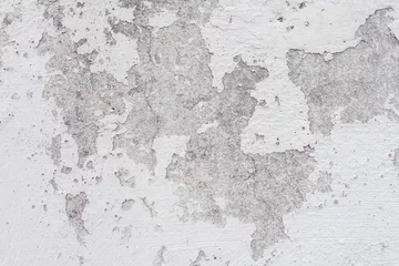 Stickers pour porte Vieux mur texturé sale Fragment de mur avec des rayures et des fissures