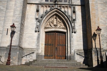 Fototapeta premium Eglise Notre-Dame d’Alsemberg (Brabant flamand-Belgique)