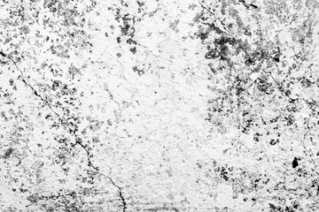 Wall fragment with scratches and cracks