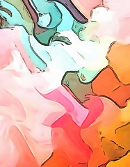 Marble watercolor abstract background. Liquid paint chaotic waves. Fluid art painting. Colorful bright pattern. Fashion artistic texture.
