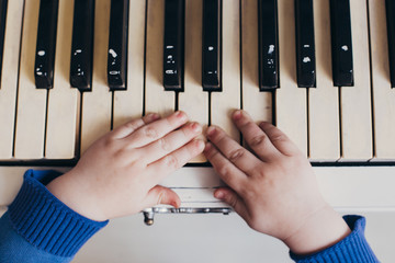 piano playing