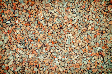 Texture background natural stone rubble