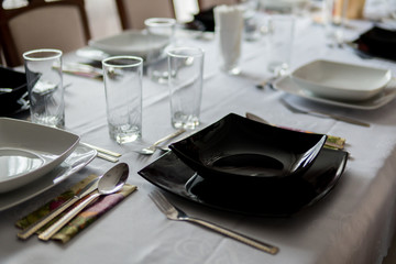 elegant table setting