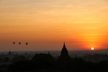 Sunrise in Myanmar