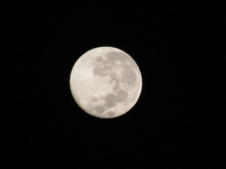 full moon in the sky