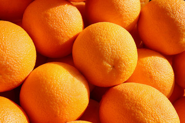 oranges in the market