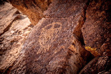 Spectacular Native American Petroglyohs at Chalfant Valley - travel photography