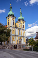 Fototapeta na wymiar Stadtkirche St. Johann in Donaueschingen