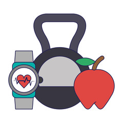 Executive businessman avatar blue lines