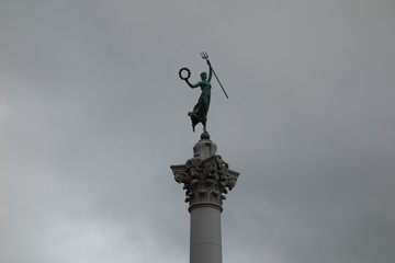 Statue on Column