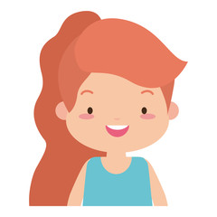 Obraz premium cute girl smiling