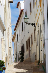 Fototapeta na wymiar Albufeira street, Portugal