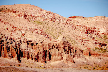 Red Rock Canyon State Park in California - travel photography