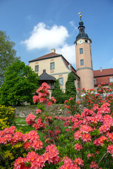 Schloss Machern im Frühling