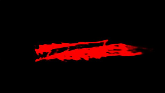 Red streaks light abstract animation background. Seamless Loop
