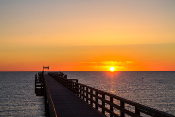 Fototapeta premium Seebrücke, Heiligendamm, Bad Doberan 