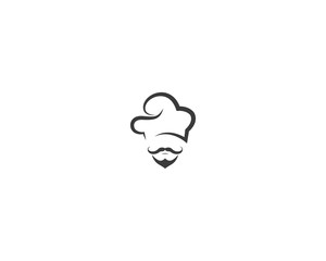 Chef logo template