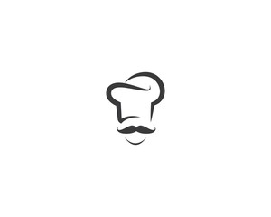 Chef logo template