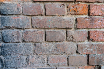 Empty Old Brick Wall Texture.