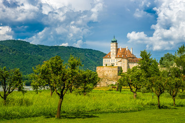 Fototapeta na wymiar Schloss Schönbühel an der Donau, Wachau, Österreich 