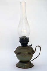 old kerosene lamp