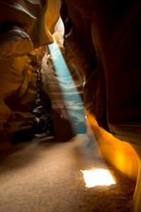 Upper Antelope Canyon Light Beams