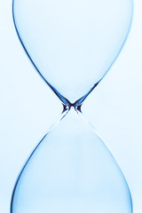 hourglass isolated on white background