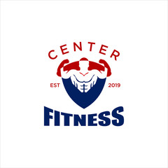 Fitness Logo Design Vector Stock. gym Logo Template. Crossfit logo Inspiration. fitness center logo design Sport