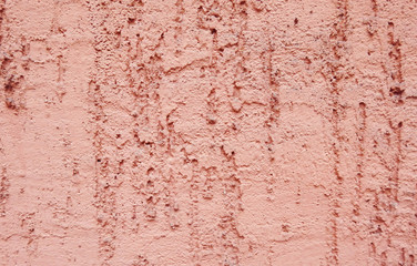 Texture from natural material. Stucco on the wall.