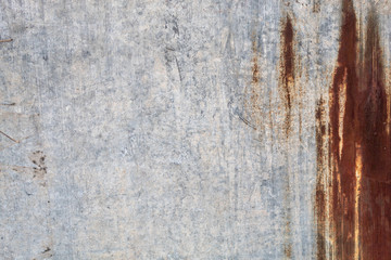 Rusty Grayish Metal Plate