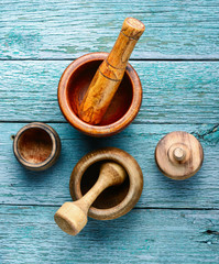 Mortar and pestle