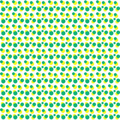 Naklejka premium Bright colorful pattern with geometric shapes.