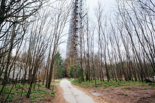  Duga was a Soviet over-the-horizon (OTH) radar system  . Military antenna in Chernobyl, Tour to Chernobyl and Pripyat