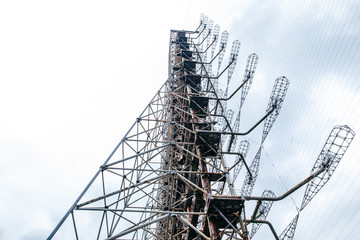  Duga was a Soviet over-the-horizon (OTH) radar system  . Military antenna in Chernobyl, Tour to...